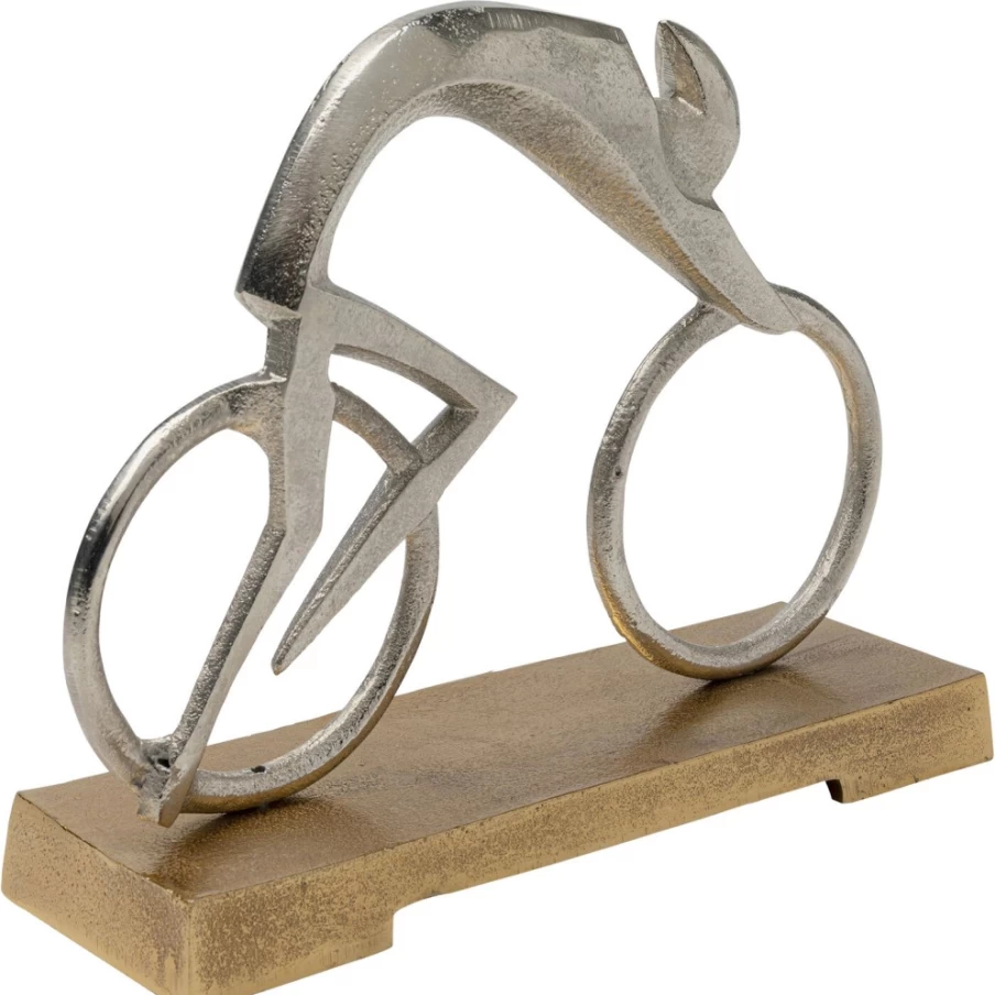 KARE Design Modern Cyclist Sculpture 26Cm Home Deco Art Object