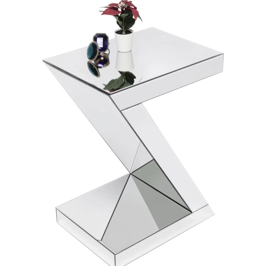 KARE Design Modern Luxury Side Table - 45cm x 33cm Nightstand or End Table for Living Room & Bedroom