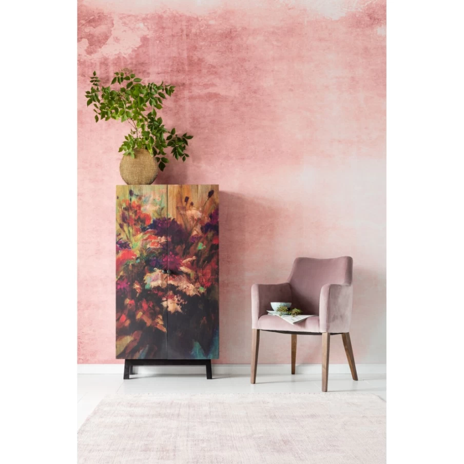 "KARE Design Modern Floral Cabinet - Stylish Storage Furniture"