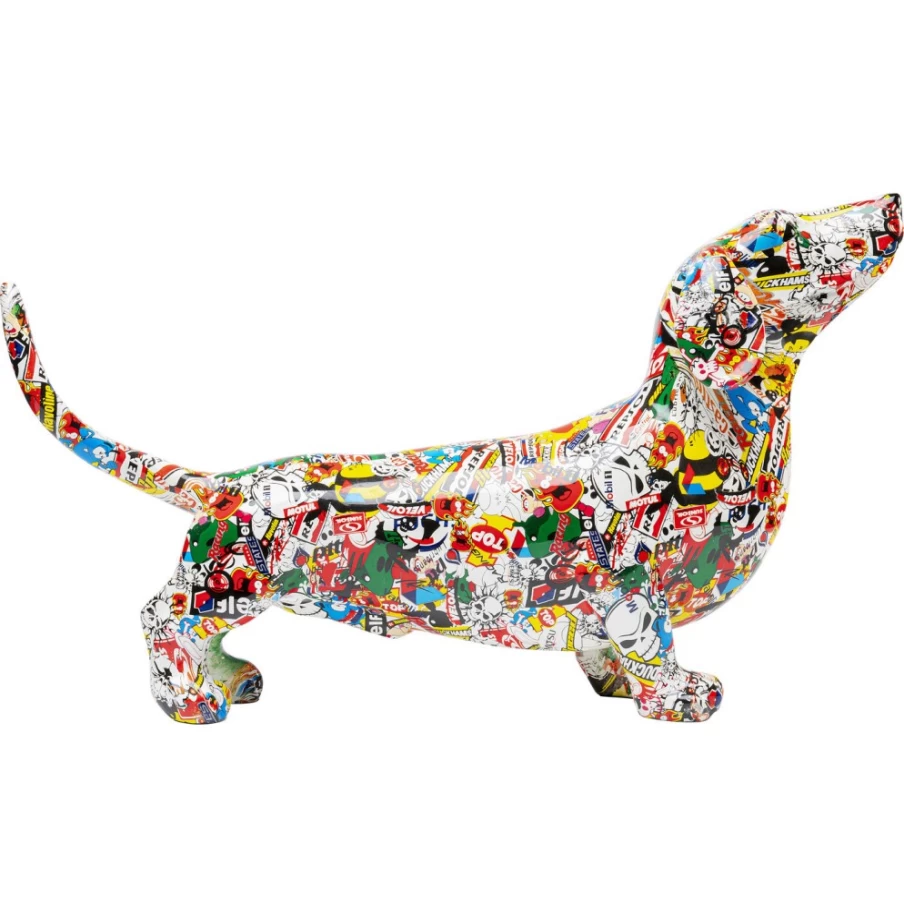 KARE Design Modern Bodo Comic Dog Sculpture - Playful Home Decor Figurine