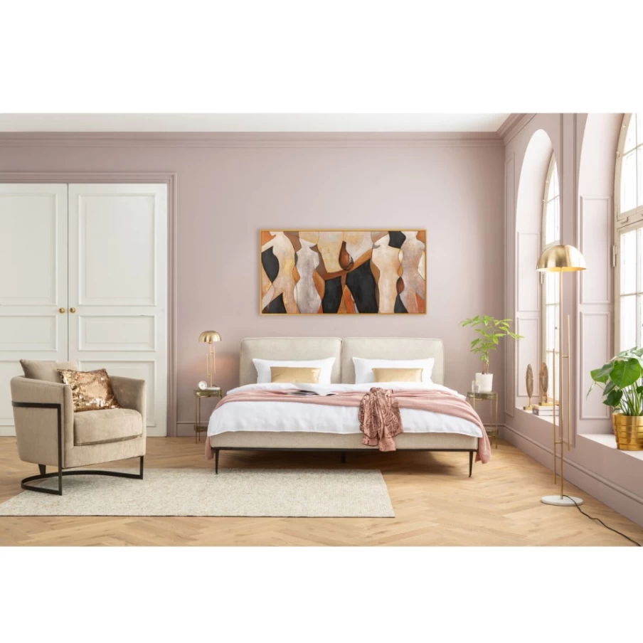 KARE Design Modern Framed Lady Portrait Art Print - 160x80cm Elegant Wall Decor for Home & Office
