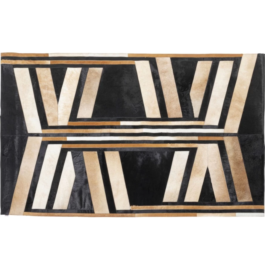 KARE Design Modern Inca Pattern Carpet 170x240 cm - Contemporary Handmade Area Rug