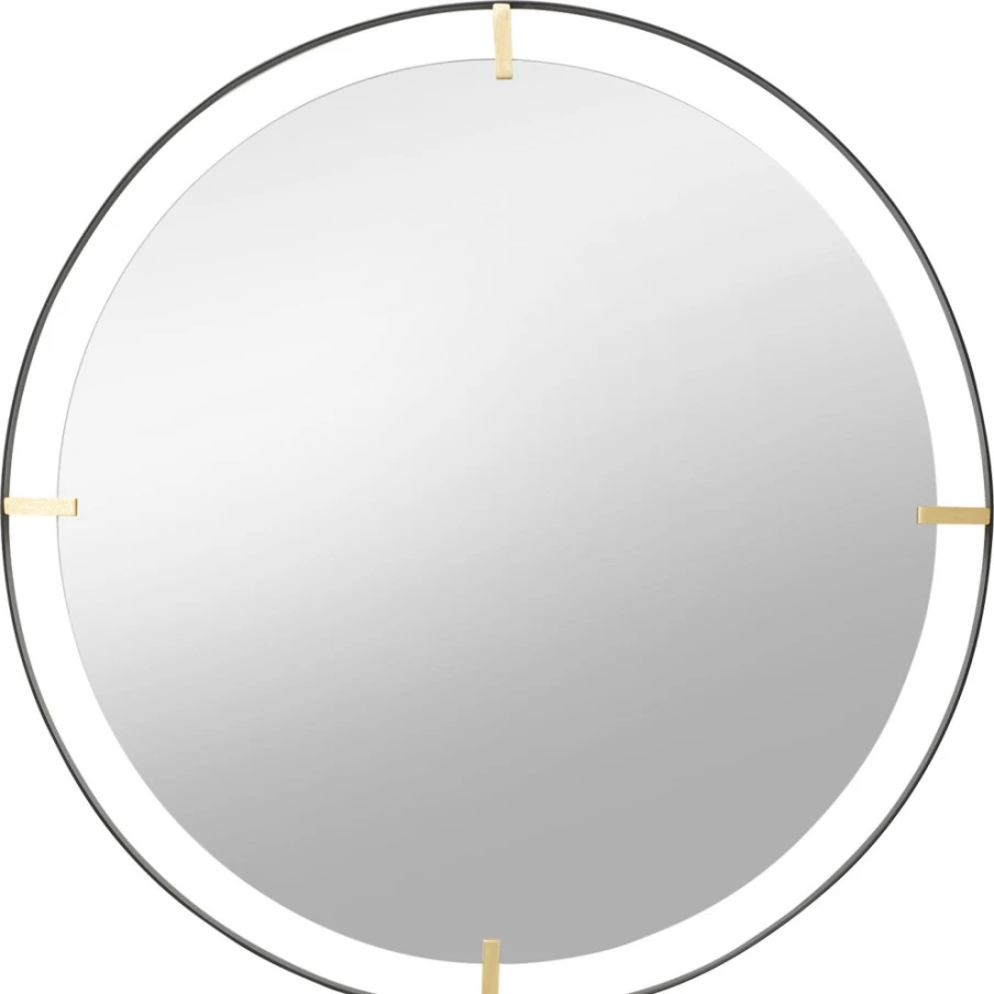 KARE Design Betsy Metal Frame Mirror 90° Angle Modern Wall Decor