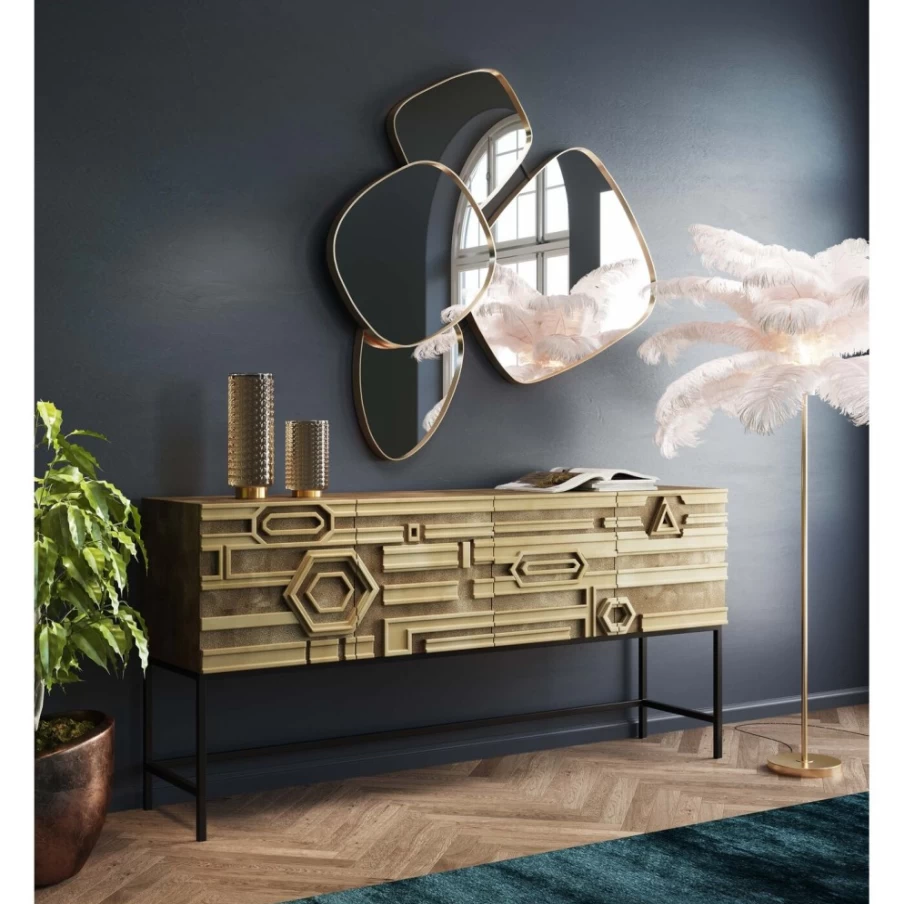 KARE Design Futuro Modern Sideboard 183cm Wide Storage Cabinet for Living Room