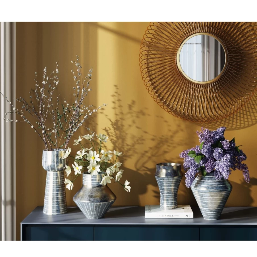KARE Design Modern Nizza Vase 37cm - Decorative Ceramic Home Decor