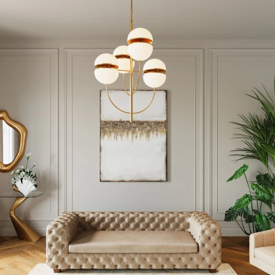 KARE Design Leisha Modern Bunch Pendant Lamp - 76cm Stylish Lighting Fixture