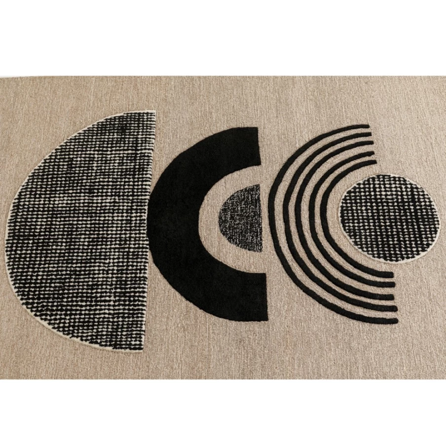 "KARE Design Modern Carpet Moon Parts 170x240 cm - Stylish Home Decor Rug"
