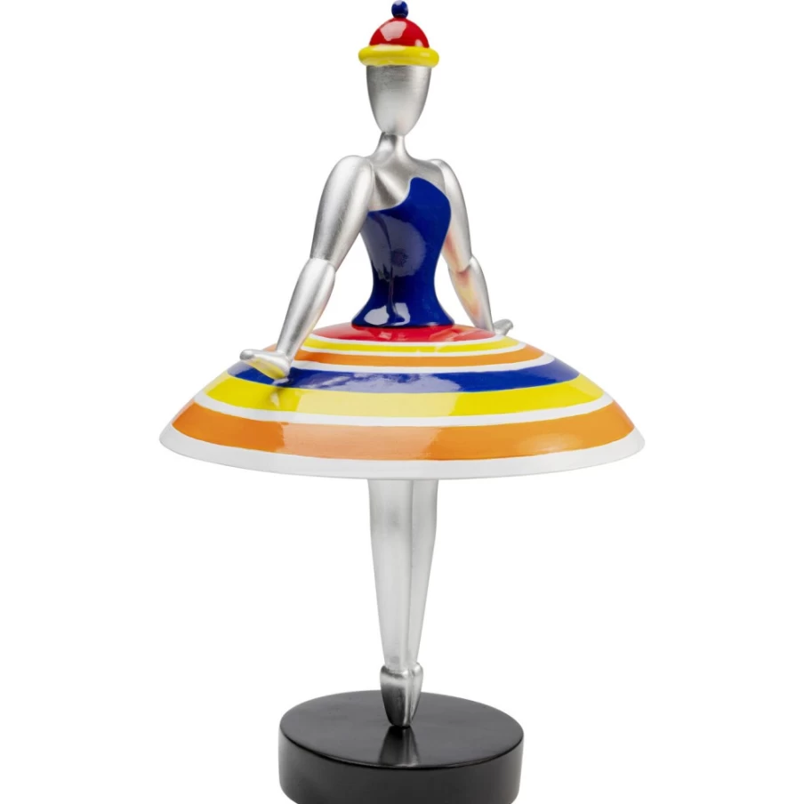 "KARE Design Prima Ballerina Striped Decorative Figurine 35cm"