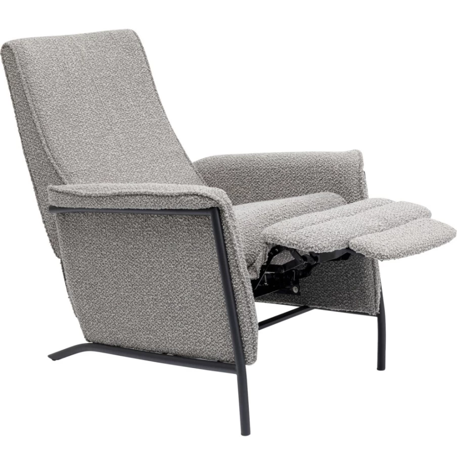 "KARE Design RelaxChair - Modern Grey Lazy Chair for Ultimate Comfort"