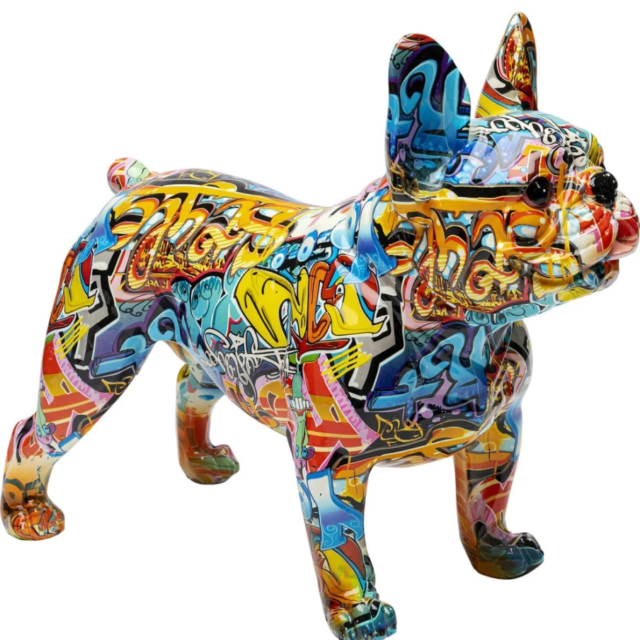 KARE Design Modern Bulldog Figurine - Deco Animal Statue for Home Decor