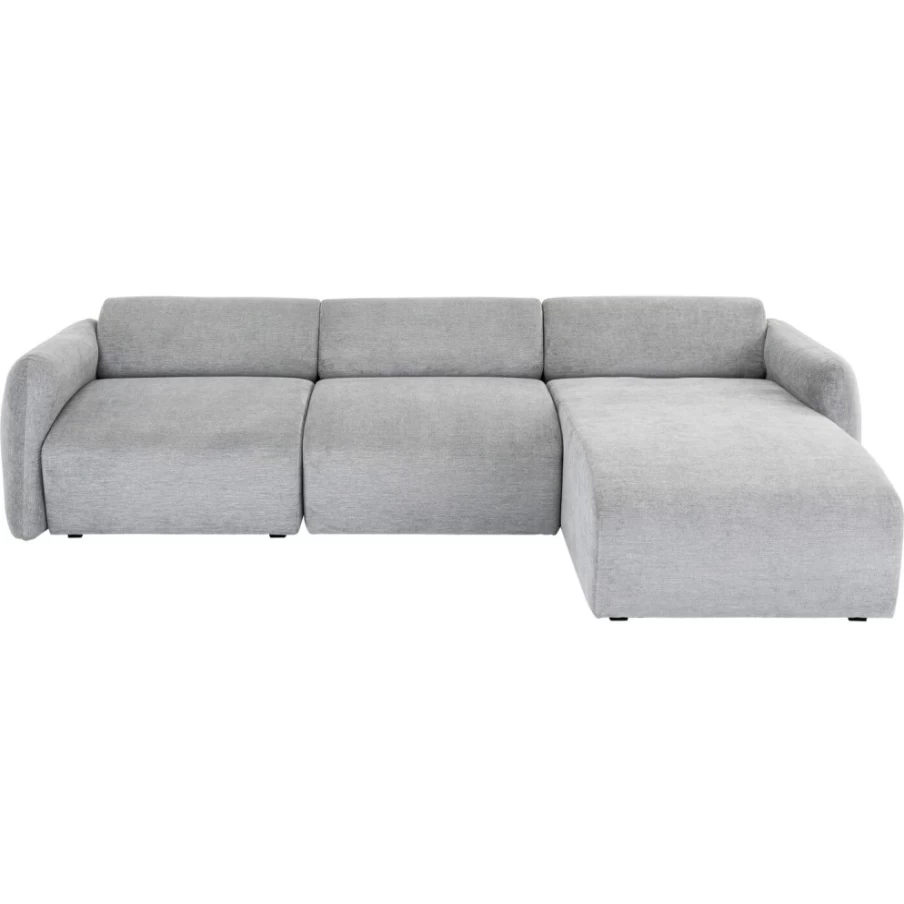 "KARE Design Lucca Grey Right Corner Sofa 255cm Modern Luxury Sectional"