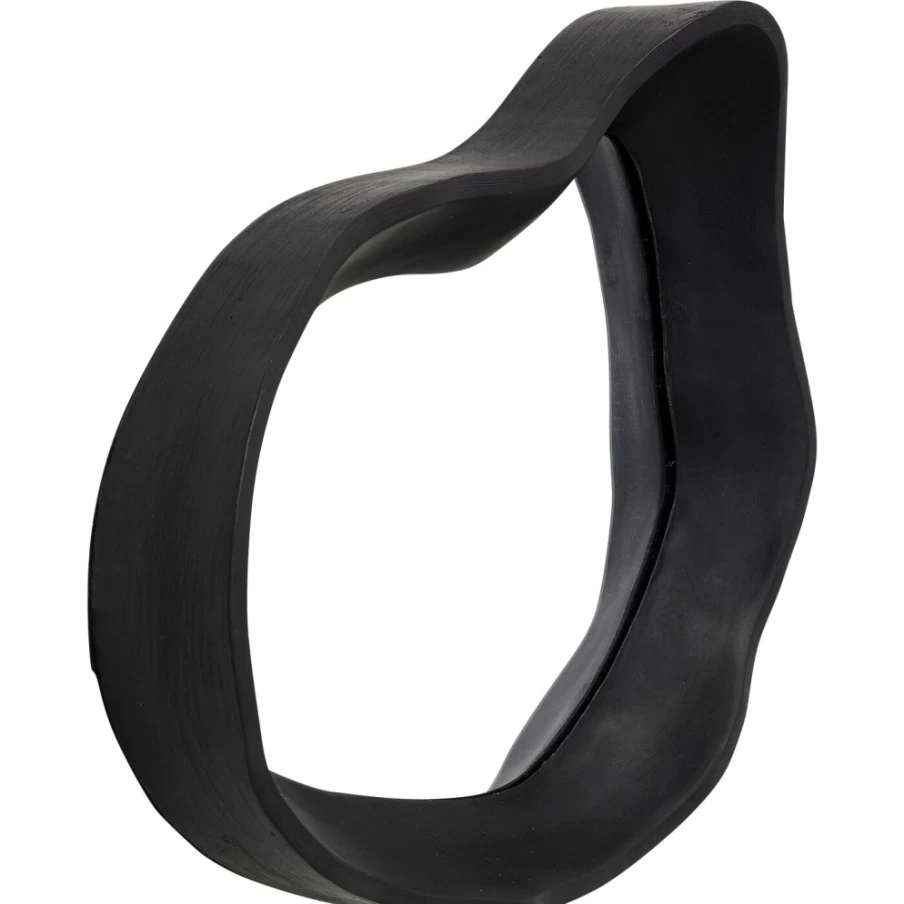 KARE Design Modern Black Wall Mirror 32x44 cm - Dynamic Contemporary Decor for Home & Office