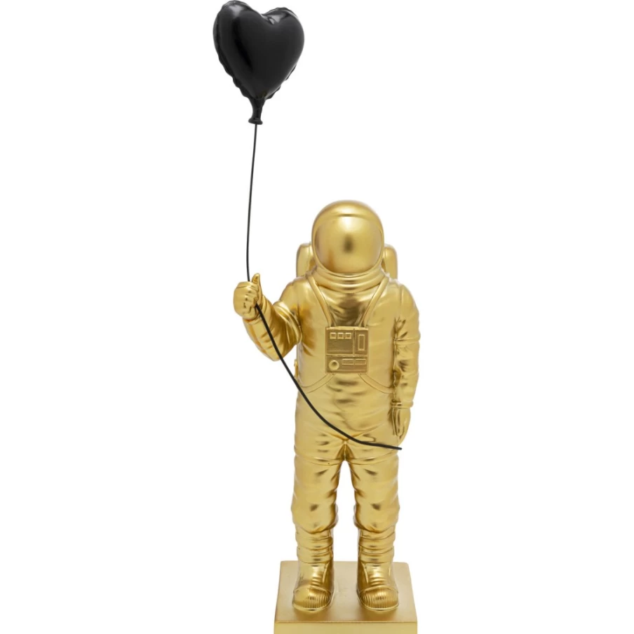 KARE Design Modern Balloon Astronaut Decor Figurine - 41cm Sculpture for Home & Office