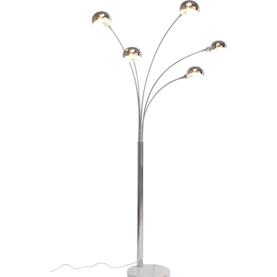 "KARE Design Modern Five-Finger Floor Lamp – Adjustable LED Standing Light for Living Room"