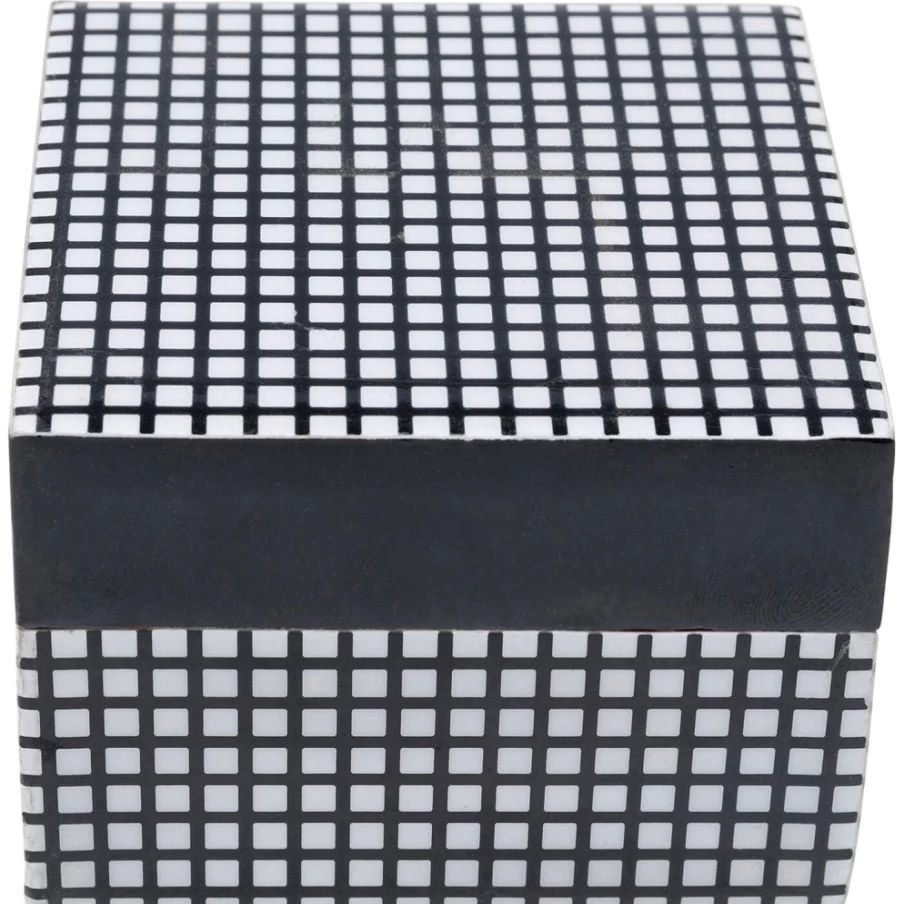 "KARE Design Modern Square Storage Box 8x6cm - Decorative Home Organizer"