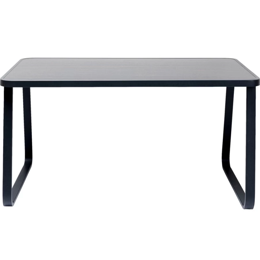 KARE Design Santos Modern Dining Table 143x83cm - Stylish Wooden Kitchen Table for 6