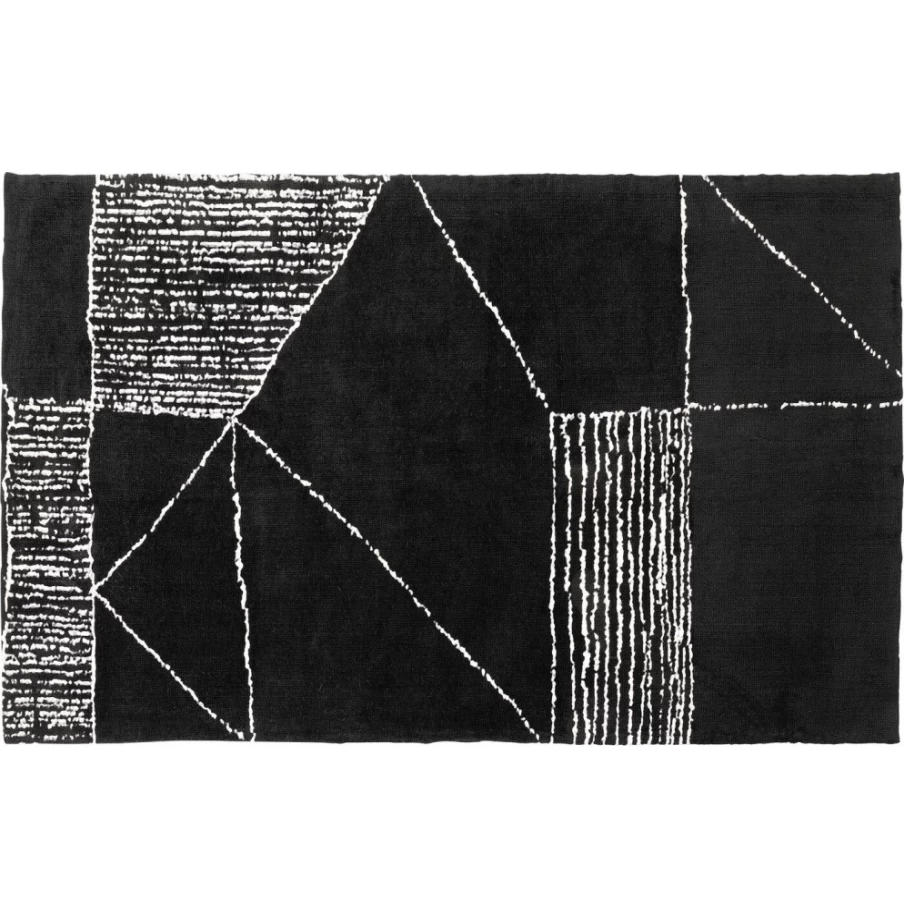 KARE Design Opaco Net Carpet 170x240 cm - Modern Handwoven Rug for Living Room and Bedroom
