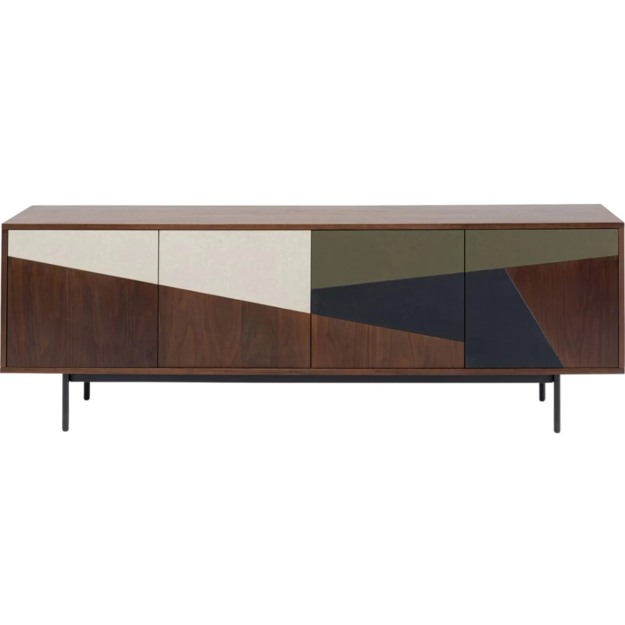 KARE Design Lamello Colore 200cm Sideboard Modern Storage Cabinet 70cm Depth