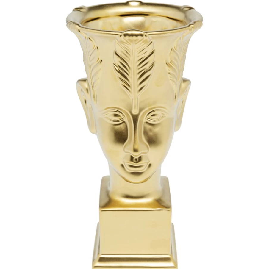 KARE Design Modern Deco Vase Rosto - 31cm Tall Sculptural Home Decor