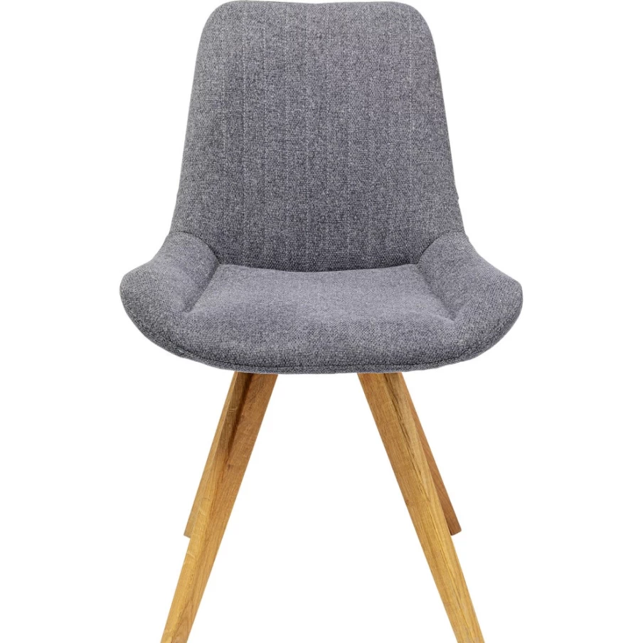 "KARE Design Roady Grey Modern Accent Chair – Stylish Lounge Chair for Living Room"