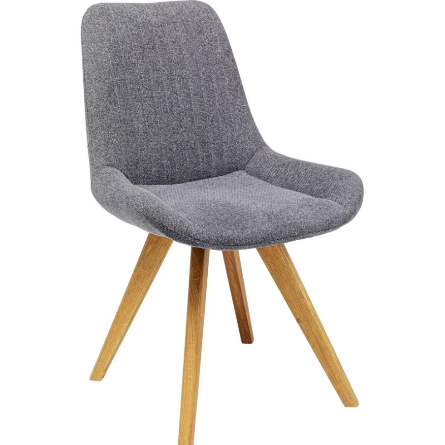 "KARE Design Roady Grey Modern Accent Chair – Stylish Lounge Chair for Living Room"