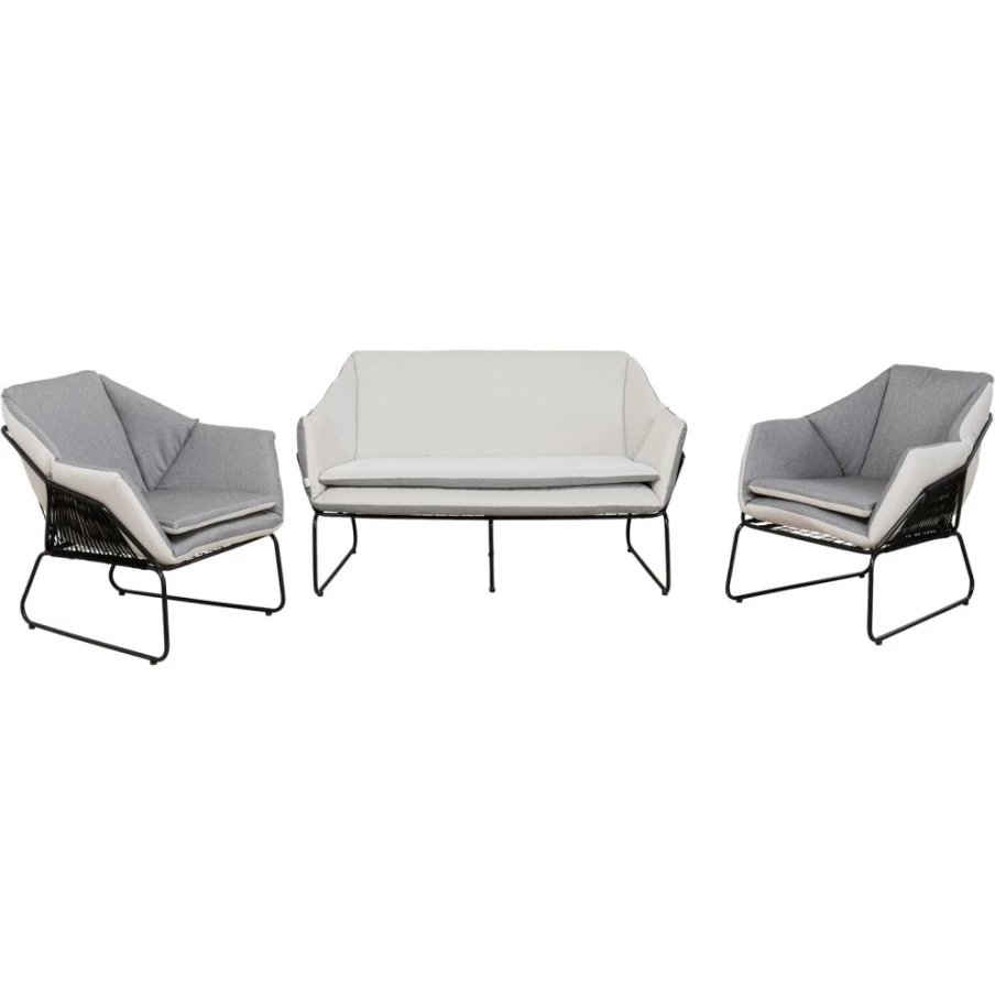 "KARE Design Bondi Beach 3-Piece Sofa Set – Modern Living Room Furniture"