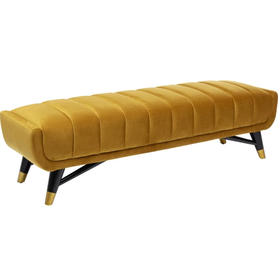 KARE Design Modern 162cm Bench Pia - Stylish Wooden Bench for Living Room or Bedroom
