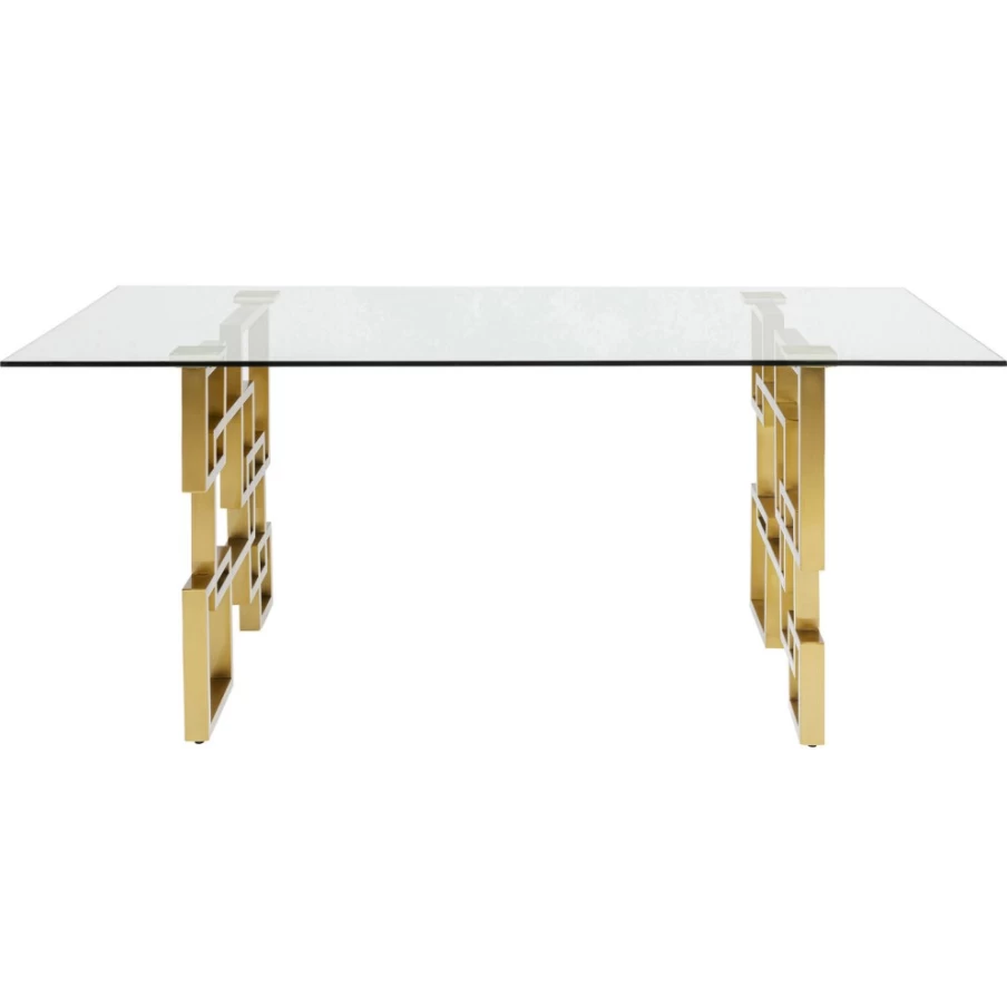 KARE Design Modern Dining Table Boulevard 200 x 100 cm Solid Wood Rectangular Kitchen Table