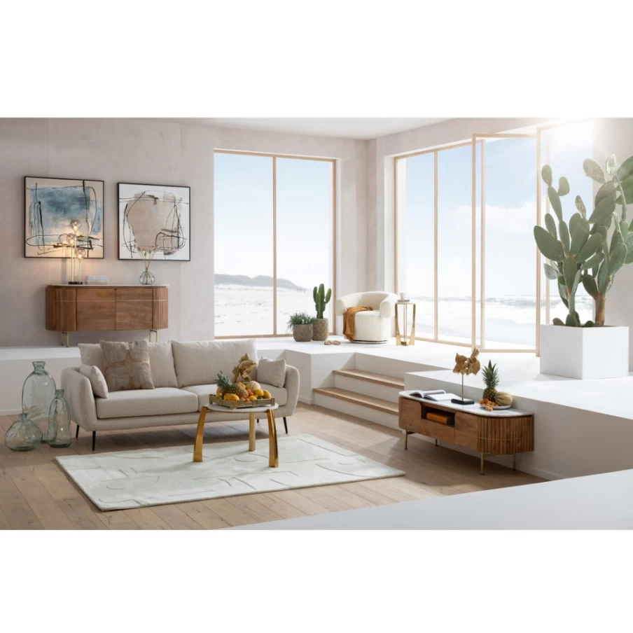 KARE Design Grace Lowboard TV Stand 145x48cm Modern Sideboard Storage Cabinet